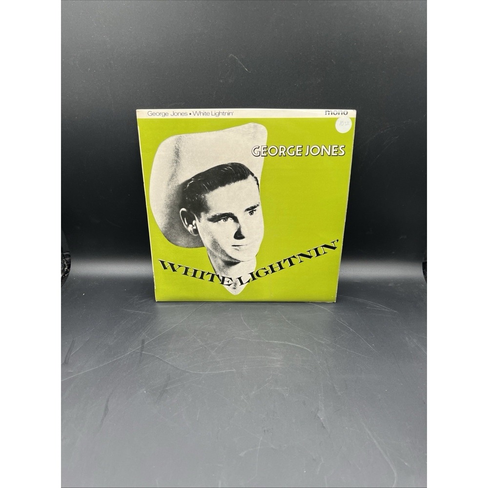 George Jones White Lightnin' Vinyl LP 10 CH 13 Ace Records Mono UK Pressing